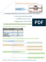 A2 9. Gramatiquele Pronombres Objeto Directo