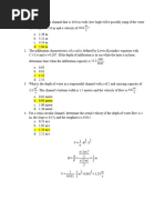 For A Rectangular Channel That Is 10