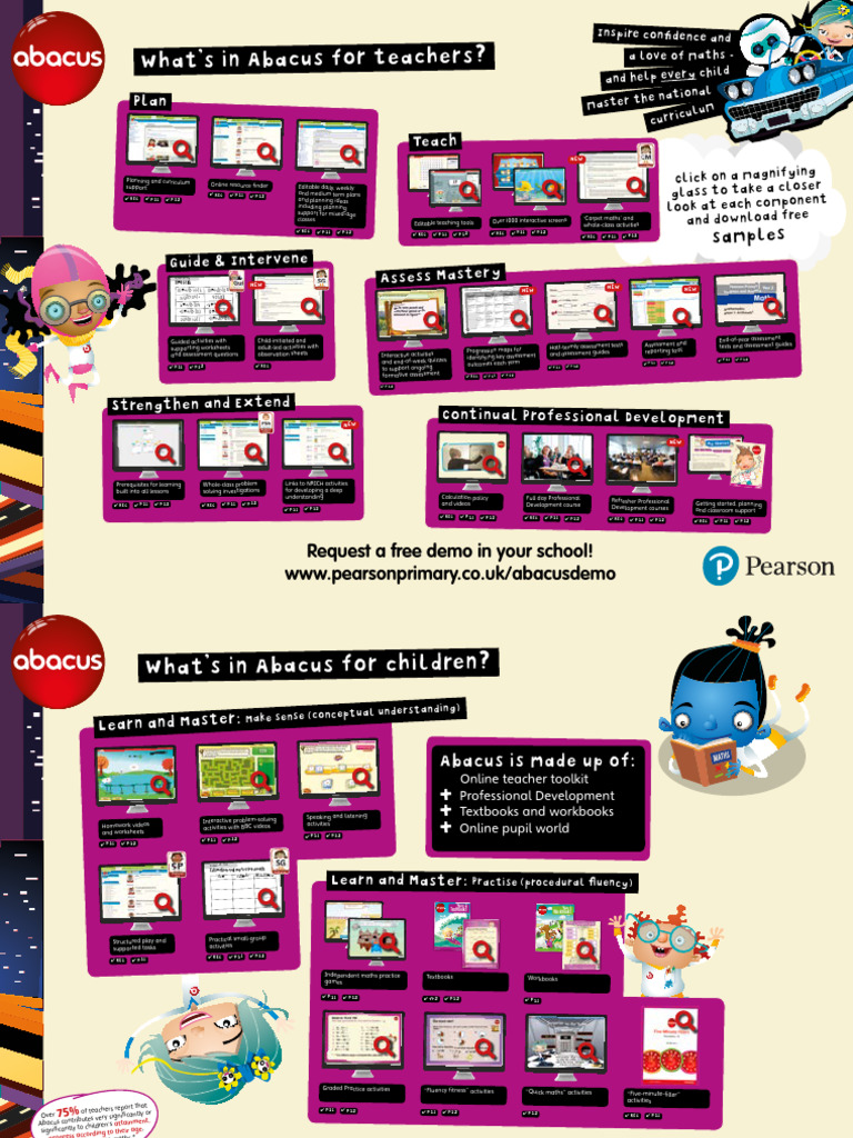 Abacus Comp Chart I PDF | PDF | Multiplication | Mathematics