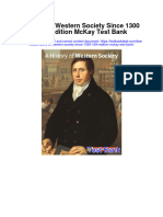 History of Western Society Since 1300 12th Edition Mckay Test Bank