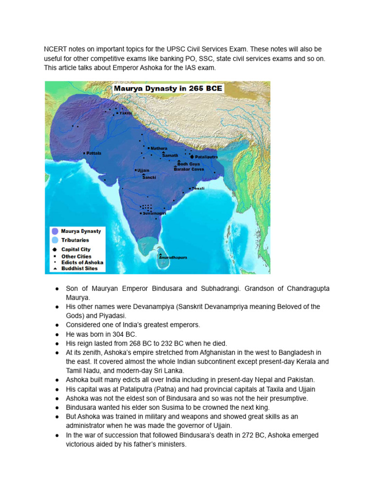 Ashoka Life and Dhamma 1 PDF Ashoka Indian Religions