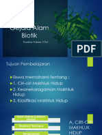 KD 3.1 Gejala Alam Biotik Dan Abiotik