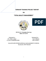 Summer Internship Training Project Report