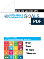 Understanding and Localizing The SDGs 1