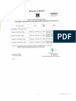 Unibersitp of Flumbai: Revised Examination Time Table