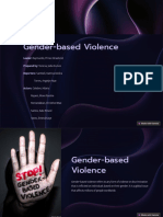 Gender Based Violence