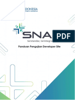 Panduan Pengujian Developer Site