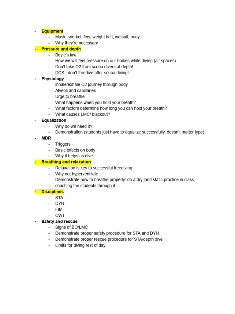 FREEDIVING A BEGINNER S GUIDE intelligence overview