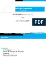 Sistemas Operativos - : Rui Maranhão (Rma@fe - Up.pt)