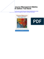 Human Resource Management Mathis 14th Edition Test Bank