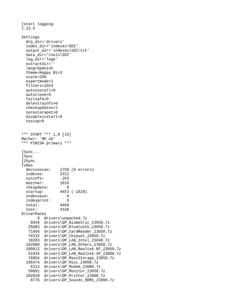 2023 09 12 17 56 35 HP Log | PDF | Device Driver | Usb