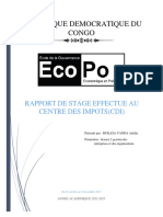 Rapport de Stage Cdi