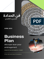 Startup Business Plan in Dark Green Lime Green Friendly Dynamic Style