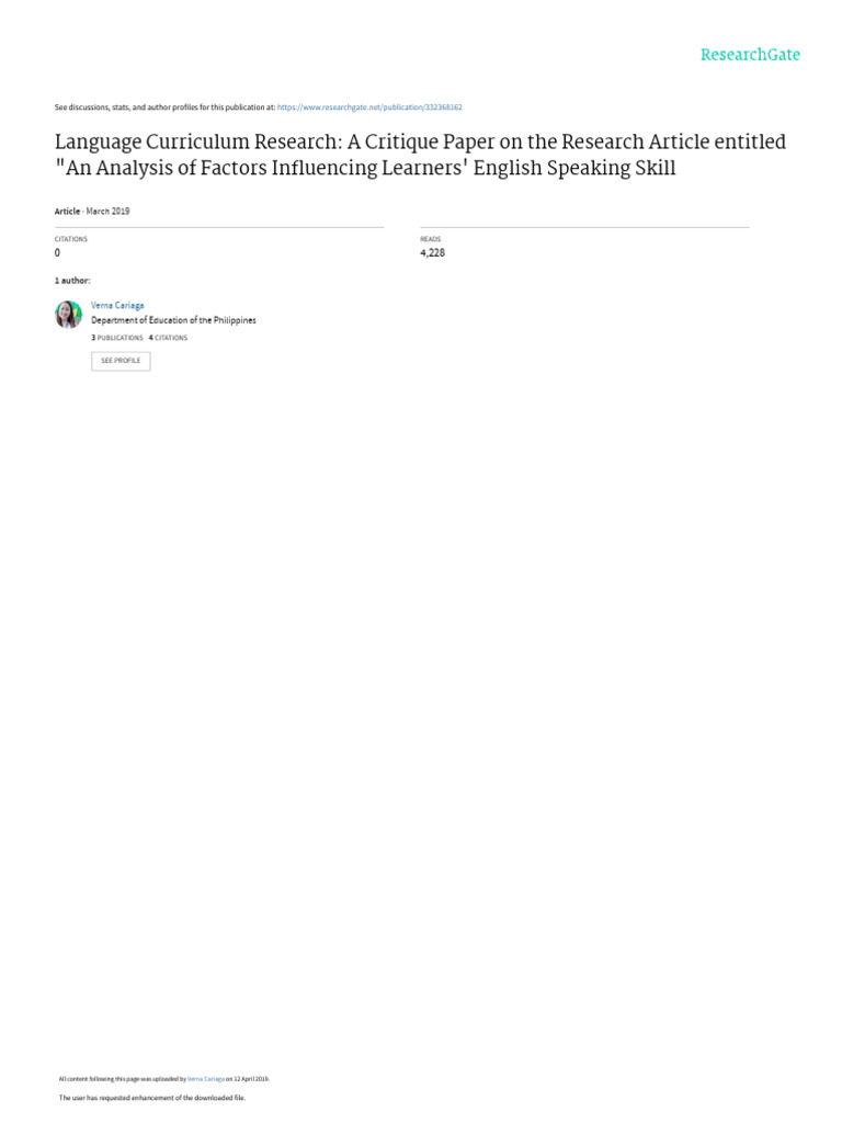 What Is Curriculum Research Pdf