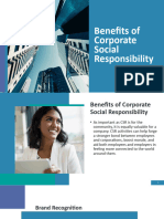 Benefits of Corporate Social Responsibility