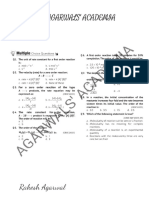 Class 12 Chemistry Chemical Kinetics SM