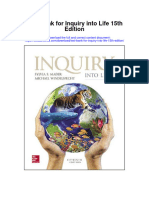 Test Bank For Inquiry Into Life 15th Edition