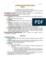 Aspectos para Recordar para Una Historia Clínica Completa