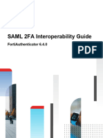 FortiAuthenticator-6.4.0-SAML 2FA Interoperability Guide