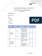 Format Penilaian Pelaksanaan Pembelajaran Oleh DPL Dan GP