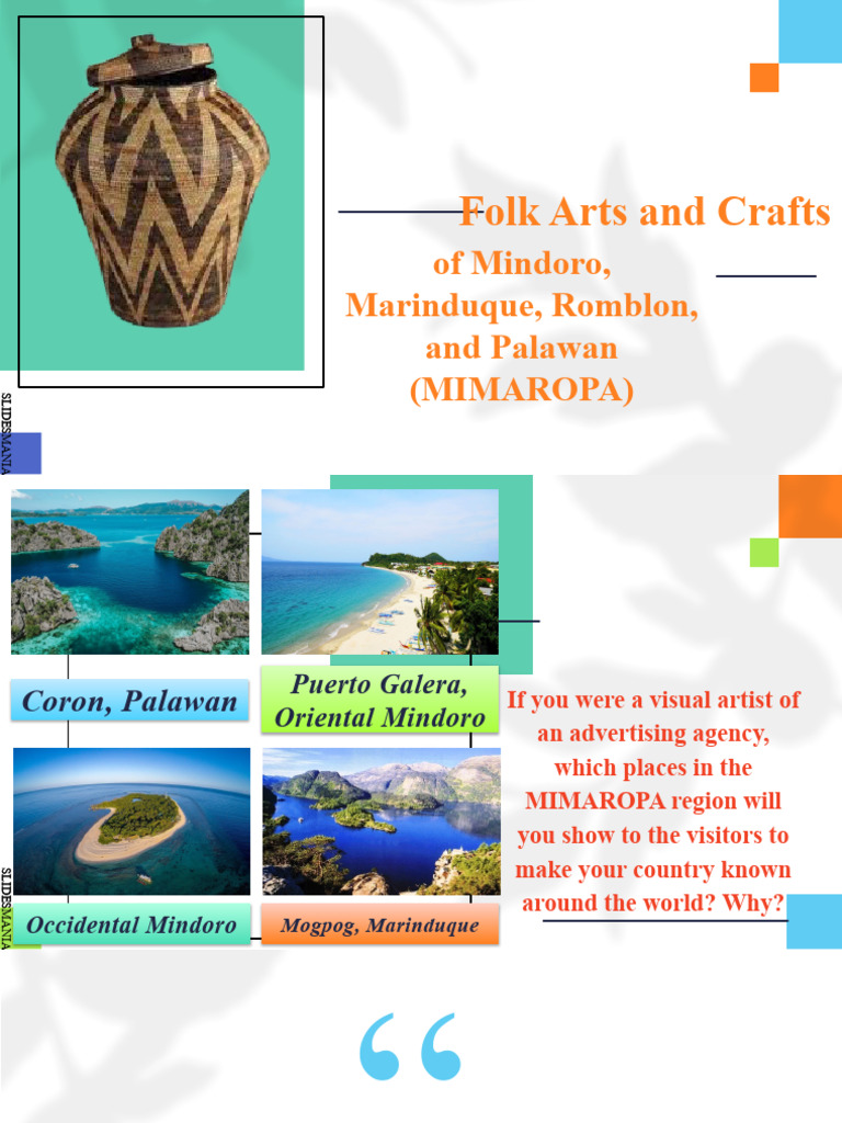 Folk Arts and Crafts of MIMAROPA PDF