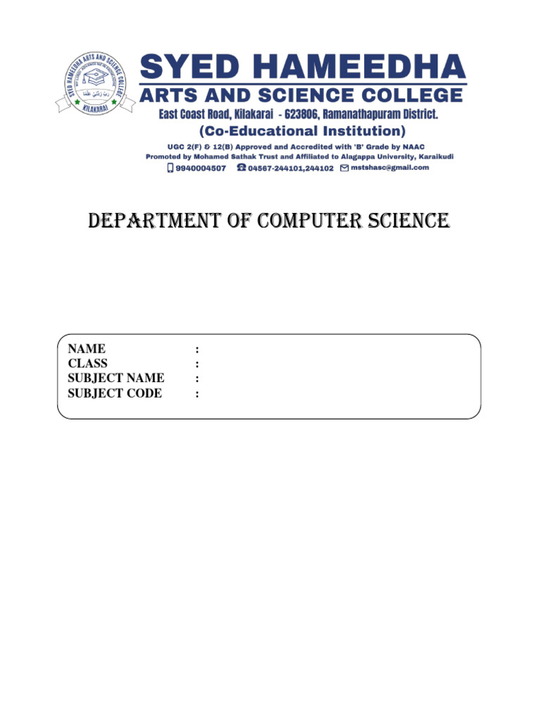 7BCE1C1 - Programming in C | PDF | C (Programming Language) | Pointer ...