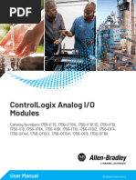 Controllogix Analog I/O Modules: User Manual