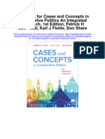 Test Bank For Cases and Concepts in Comparative Politics An Integrated Approach 1st Edition Patrick H Oneil Karl J Fields Don Share