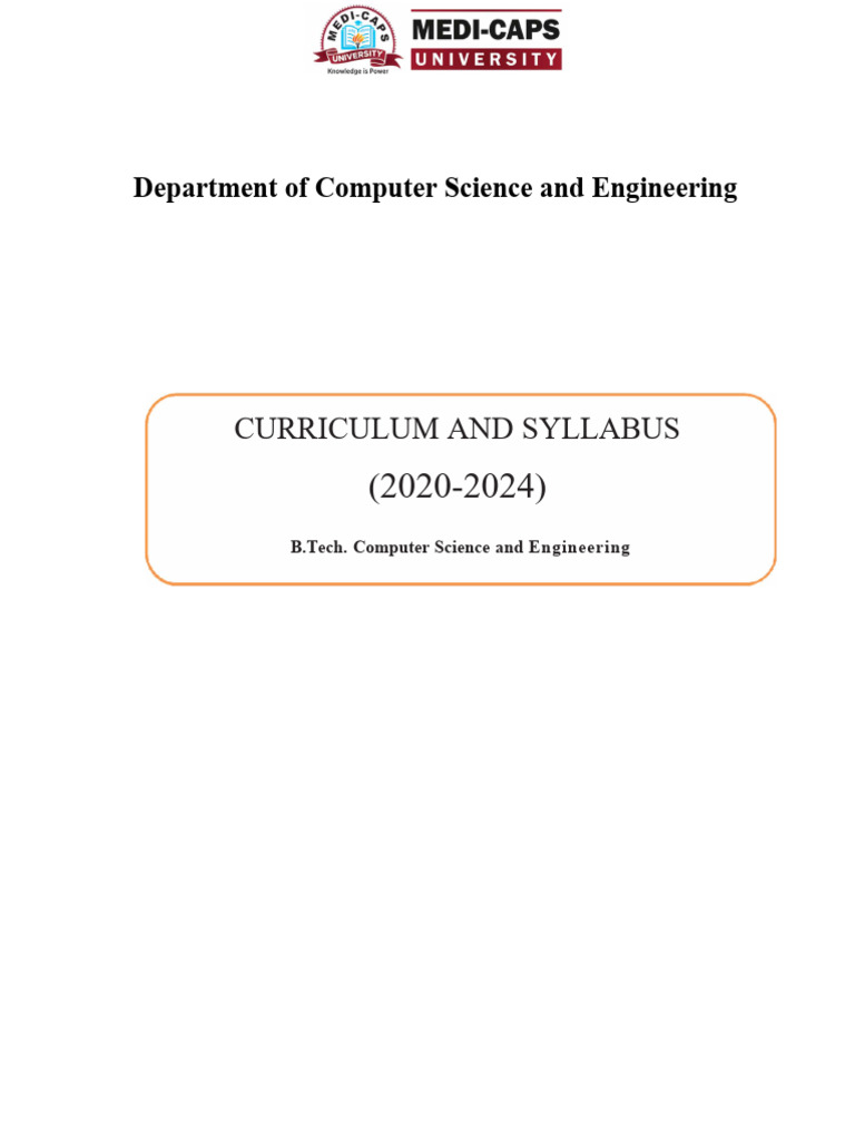 CSE_Syllabus_Scheme | PDF | Ordinary Differential Equation ...