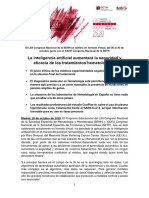 NDP La IA Aumentará La Seguridad y Eficacia de Los Tratamientos Hematológicos General