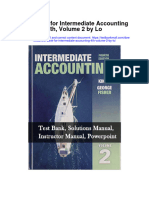 Test Bank For Intermediate Accounting 4th Volume 2 by Lo