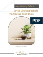 Release Limiting Beliefs To Achieve Your Goals