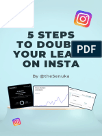 Ebook - 5 Steps To Double Your Leads On IG