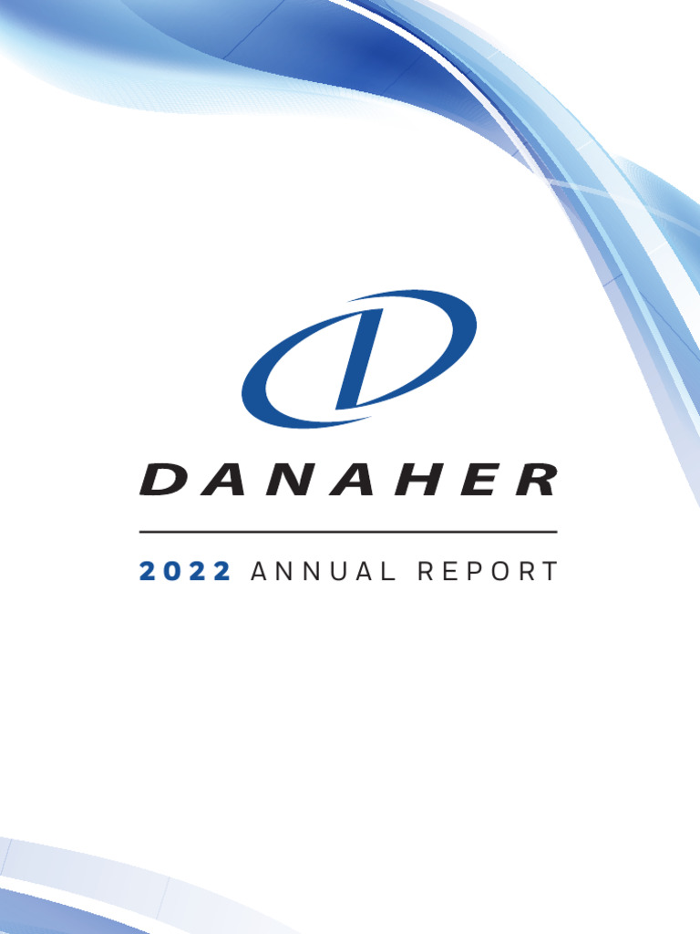 Danaher 2022 Annual Report PDF Mass Spectrometry Biopharmaceutical