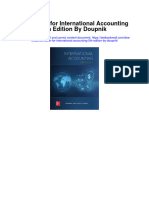 Test Bank For International Accounting 5th Edition by Doupnik