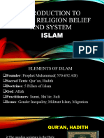 Lesson 1 Islam