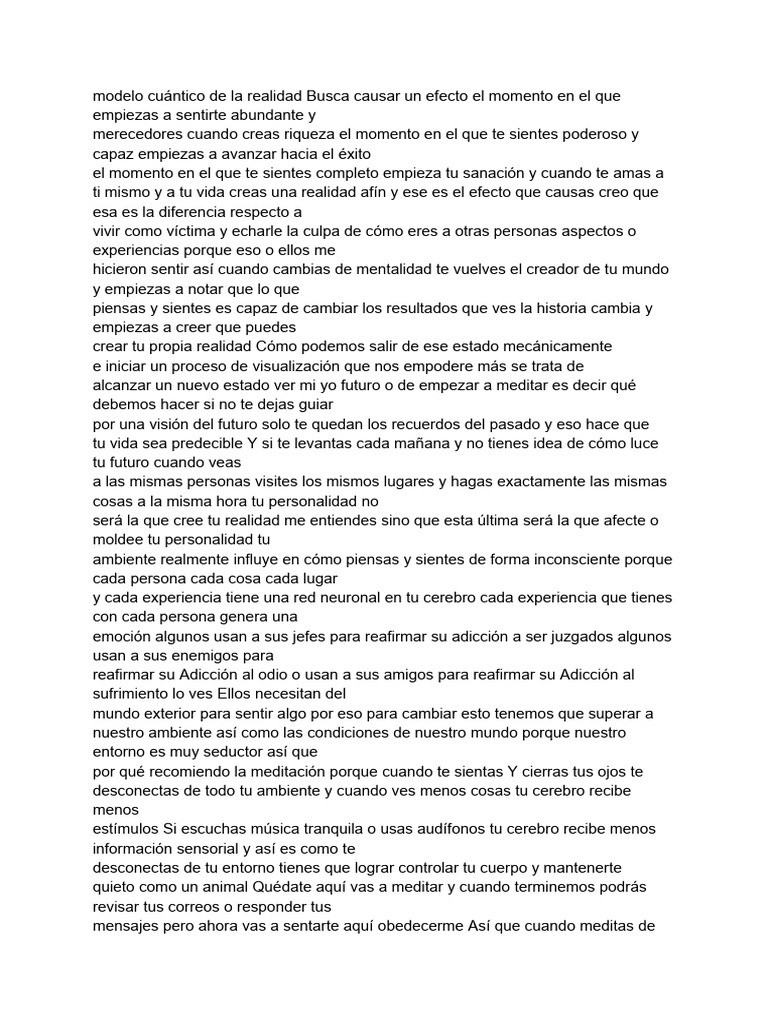 Desbloquea Tu Poder Interior Pdf Pensamiento Mente