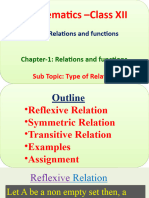 Relations and Functions Class 12