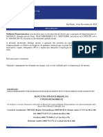 Stellantis Financiamentos Vem Declarar para Os Devidos Fins de Direito Que A Operação de Financiamento N°