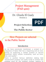 Session 2 How Projects Are Selected
