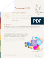 Agenda Natureza Feminina 2024