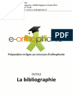 10-Bibliographie - Explication Et Présentation
