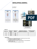 Chemistry - Semester 1 - Experiment 5
