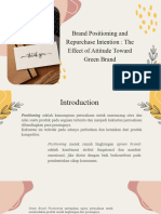 Brand Positioning and Repurchase Intention - The Effect of Attitude Toward Green Brand .PDF New