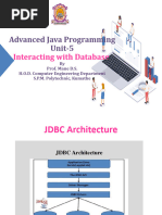 Interacting With Database