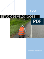 Informe Estudio de Velocidades