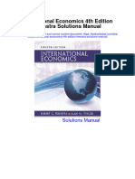 International Economics 4th Edition Feenstra Solutions Manual