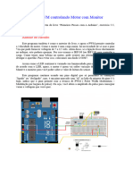 030-Programa PWM Controlando Motor Com Monitor