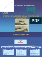 Efectos Biológicos de Las Radiaciones. 2017