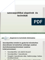 Alapelvek Technikak